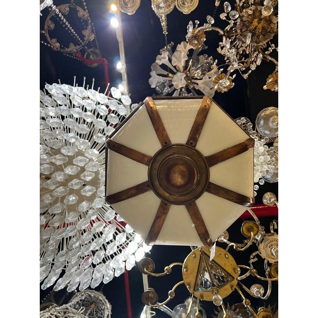 1900 Brown Patinated Bronze Pendants For Sale - Image 4 of 8