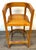 Pair Architectural Solid Teak Bar Stools Attributed to Palecek, Organic Modern For Sale - Image 14 of 14