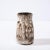1960s Mid-Century Modernist White and Earth Toned Ceramic Vase with Spiral Motif For Sale - Image 5 of 12