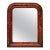 French 1900s Louis-Philippe Inspired Mirror with Faux Tortoise Painted Frame For Sale