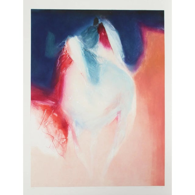 Abstract Dream Shadow, Jean Richardson Aquatint Etching, Signed and Numbered in Pencil For Sale - Image 3 of 3