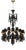 Collection Regina Di Colori Chandelier by Jago For Sale