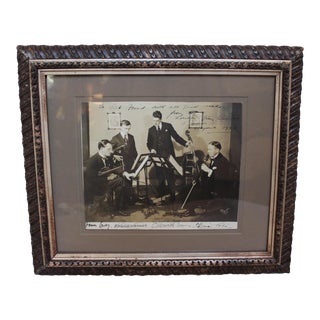 Vintage London Strings Quartet Photograph For Sale