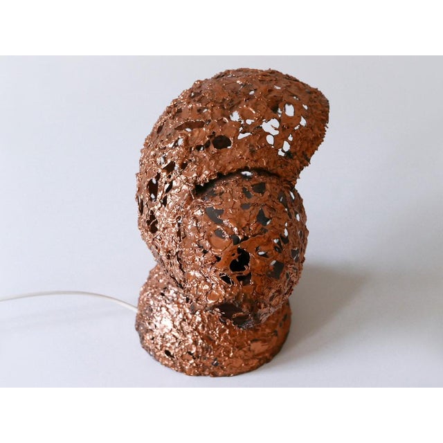 Tukiainen Table Lamp Sea Shell by Aimo Ossi Kalevi for Oy Moonlight, Finland, 1970s For Sale - Image 12 of 18