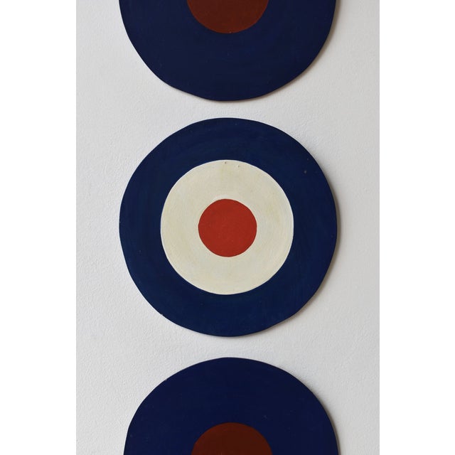 Nautical Vintage Handmade International Nautical Maritime Signals, a Trio, Circa Mid-20th Century For Sale - Image 3 of 14