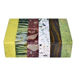 Gemstone Box Serpentine Rare K3 Jasper For Sale