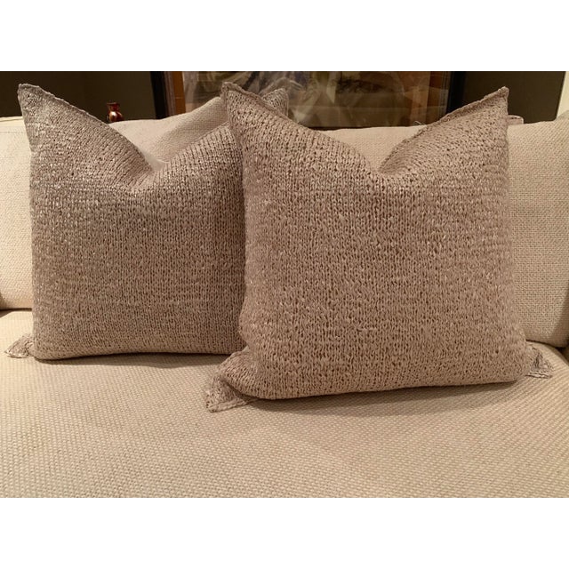 Contemporary Donna Karan Pillows (Set of 2) For Sale - Image 3 of 7