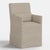 Spritely Home Slipcover for Stoffer Home x Cloth & Company for Lindy Slipcover Dining Armchair in Francie Floral Tan For Sale - Image 4 of 8