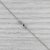 Modern 0.23ctw Diamond 3-Cluster Pendant Necklace 14k White Gold 18" Bar Links For Sale - Image 3 of 6
