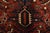 Red Heriz Rug 9’9” X 13’2” Red Wool Vintage Traditional Hand-Knotted Carpet For Sale - Image 8 of 15