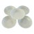 1990s Athena Pattern Johnson Brothers Ironstone White Dessert Bowls - Set of 5 For Sale