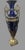 Antique Cobalt Blue Porcelain Bronze Mounted French Empire Style Table Lamp For Sale - Image 10 of 10