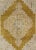 Traditional Mid 20th Century Vintage Turkish Oushak Rug in Saturated Gold and Warm Neutral Colors For Sale - Image 3 of 9