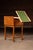Wood Antique Oak Visible Card Index Filing Cabinet Stand For Sale - Image 7 of 14