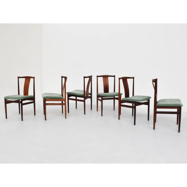 Danish Chairs in Rosewood by Henning Sørensen for Danex, Denmark, 1968, Set of 6 For Sale - Image 10 of 10