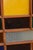 Art / Stained Glass & Wood Window Panel / Color W/ Yellow & Blue Arches in Center For Sale - Image 4 of 17
