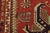 Karajeh Runner 4’8” X 11’5” Red Wool Vintage Tribal Hand-Knotted Oriental Rug For Sale - Image 9 of 14