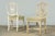 Set of 8 Late 19th Century Gustavian Style Chairs in Olive Green Floral Fabric For Sale In New York - Image 6 of 18