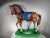 Brown Decorative Rocking Horse in Papier-Mâché, 1950s For Sale - Image 8 of 12