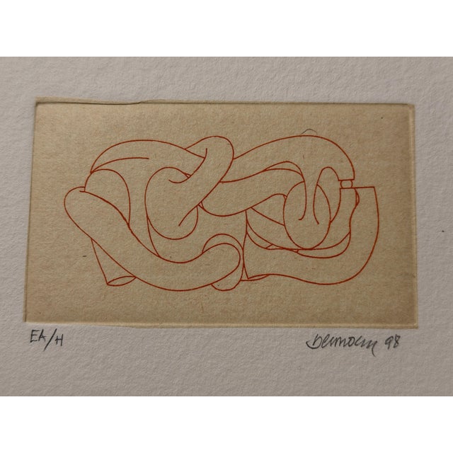 Miguel Ortiz Berrocal, Málaga, Engraving, 1998 For Sale - Image 3 of 5