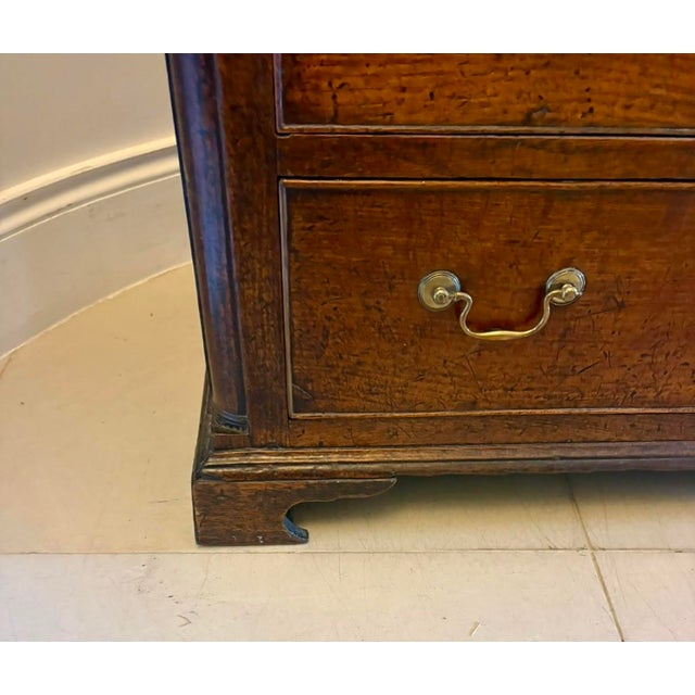 Wood Antique Georgian Lancashire Oak Dresser and Plate Rack, 1780 For Sale - Image 7 of 18