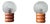 Bilboquet Lamps in Glass and Wood, 1970, Set of 2 For Sale