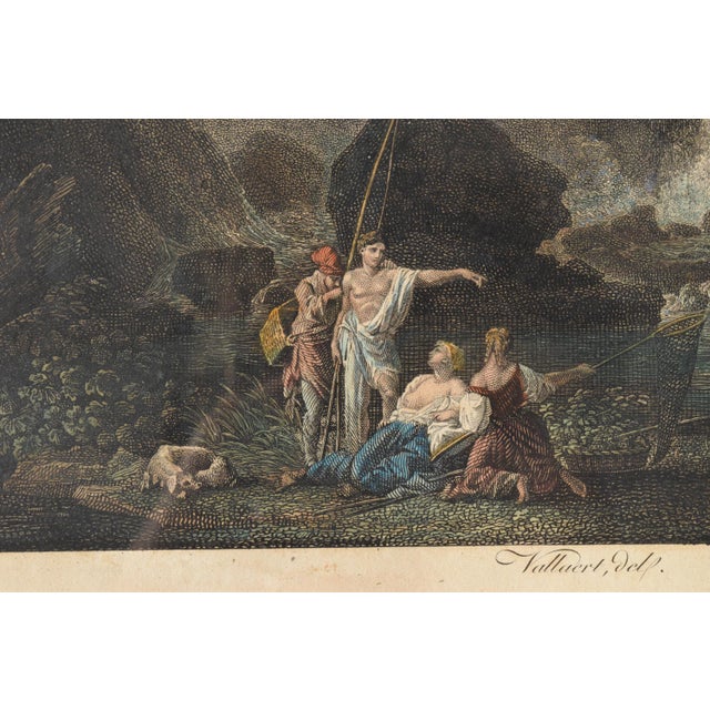 After Vallaert, La Cascade, 1800s, Engraving For Sale - Image 4 of 9
