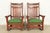 A gorgeous pair of antique Mission or Arts & Crafts period rocking chairs In the manner of Stickley Brothers USA, Early...