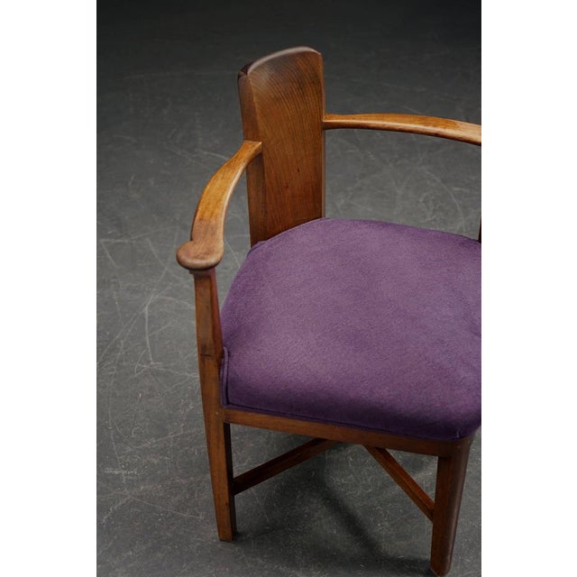 Antique Corner Chair by Van den Bosch For Sale - Image 10 of 15