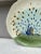 French Country 19th Century Majolica Peacock Plate Choisy Le Roi For Sale - Image 3 of 5
