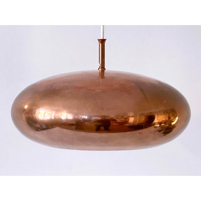 Mid-Century Copper Pendant Lamp from Falkenbergs Belysning, Sweden, 1960s For Sale - Image 14 of 18