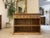 Wood Vintage Spruce Console Table with Drawers For Sale - Image 7 of 14