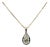 1.51 Ct Gia Certified Natural Pear-Cut Diamond in Collet Pendant Setting For Sale