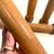 Brown Industrial Wooden Roving Bobbins Large Factory Used Circa 1940 Set of 5 For Sale - Image 8 of 11
