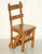 This lovely antique Arts & Crafts Victorian metamorphic library steps chair in oak with period upholstered Rug steps A...
