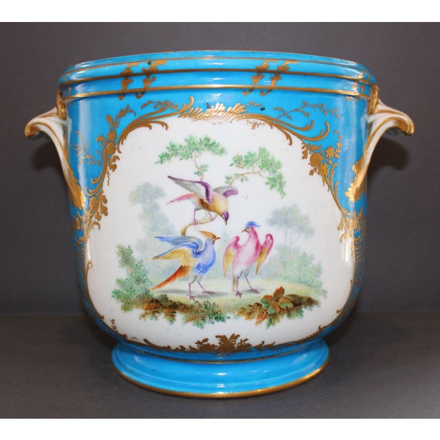 Cachepots in Porcelain from Sevres, 18th Century, Set of 2 For Sale - Image 10 of 16