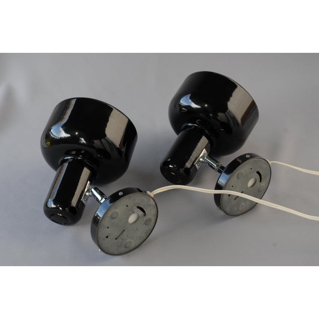 Peanut Wall Lamps by Jo Hammerborg for Fog & Mørup, 1977, Set of 2 For Sale - Image 10 of 12