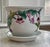 White Chinoiserie Planter Hummingbirds & Water Tray For Sale - Image 8 of 11