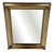Neo-Classical Crystal Glass Wall Mirror with Brass Decor from Mariner 1893, Spain, 1970s For Sale