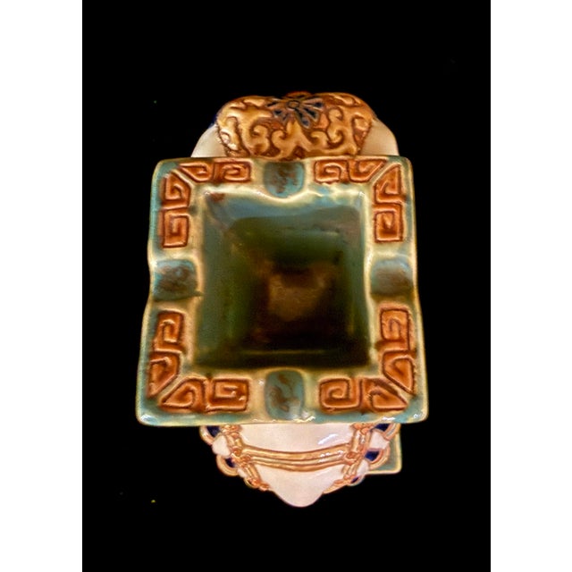 Ceramic Vintage Chinese Ceramic Elephant Ashtray For Sale - Image 7 of 7