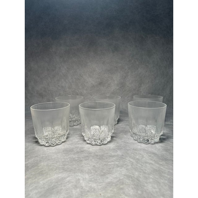 Mid-Century Modern Peacock Eye Glasses from Rosenthal, Germany, 1970s, Set of 6 For Sale - Image 3 of 10