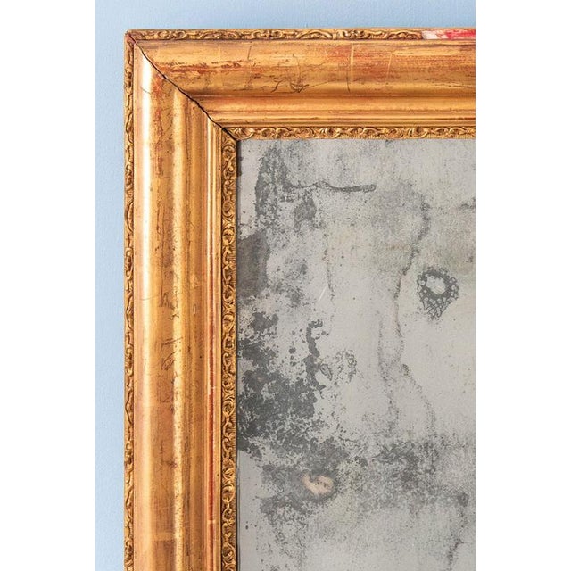 French Louis Philippe Gilt Gesso Mirror, 1850s For Sale - Image 4 of 8
