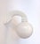 Glass Art Deco Porcelain Bathroom Wall Light, 1930s For Sale - Image 7 of 7