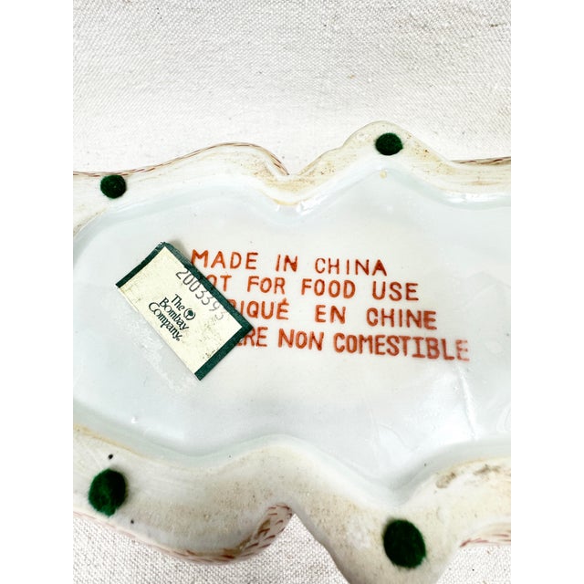 Vintage Bombay Company Chinoiserie Ceramic Aries Ram Lidded Vessel For Sale - Image 10 of 10