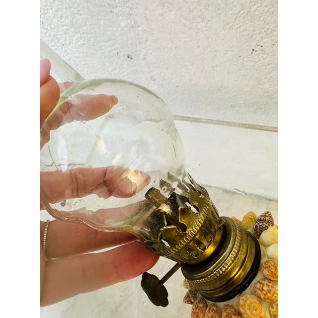 Small Vintage Shell Lantern For Sale - Image 4 of 10