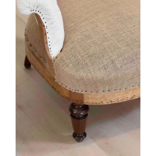 Mid 20th Century Pair of 20th Century French Chairs, Ready to Upholster For Sale - Image 5 of 13
