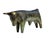 Handcrafted Bronze Bull Sculpture with Green Patina, 1930s For Sale - Image 12 of 12