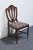 Duncan Phyfe High End Vintage Solid Mahogany Traditional Duncan Phyfe / Hepplewhite Style Shield Back Dining Side Chair For Sale - Image 4 of 9
