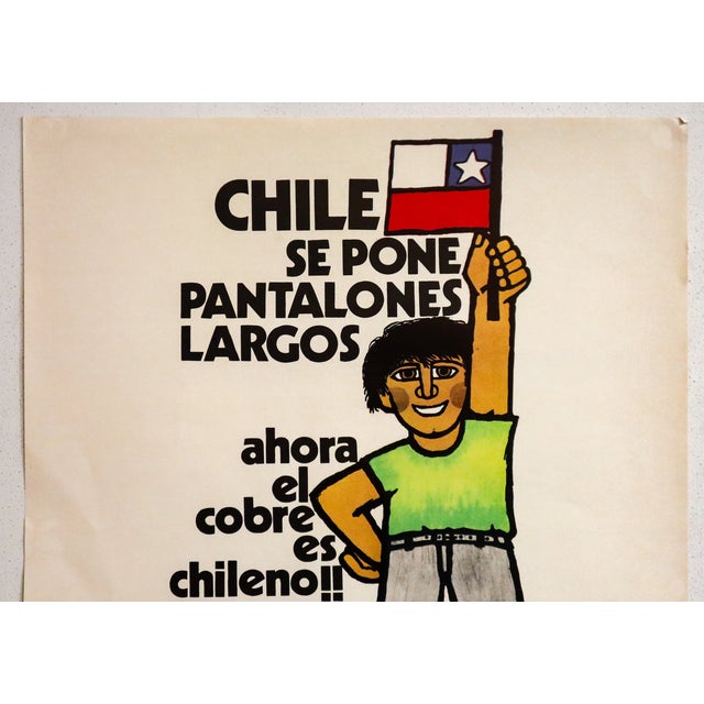 Date: 1969 Size: 19.25 x 27 inches Artist: Larrea Brothers About The Poster: The Unidad Popular (UP) in Chile was a left-...