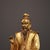 Late 19th Century Late 19th Century Gilt Bronze Tai Shang Lao Jun Statue, Taoist Deity Figure For Sale - Image 5 of 9